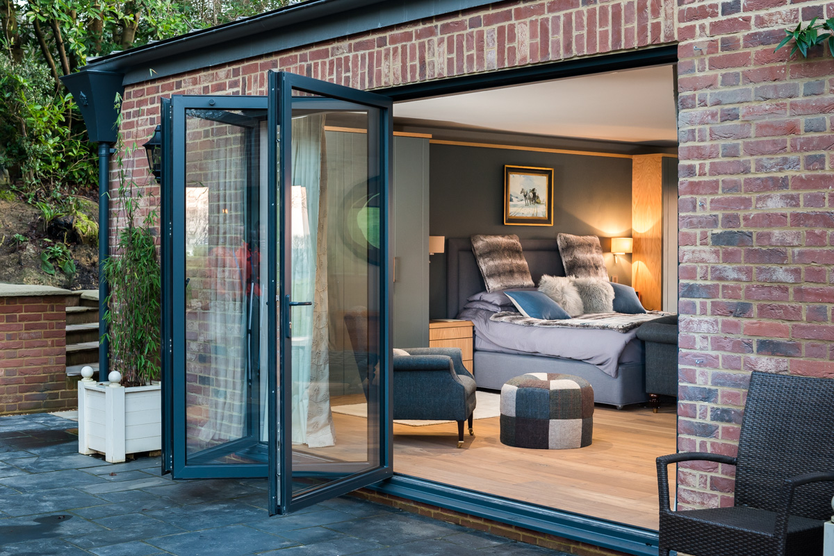 Aluminium Bi Fold Doors Fleet Modern Folding Doors Cristal